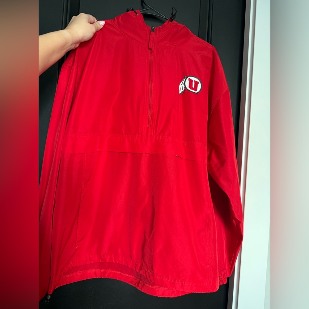 Utah Utes Men’s Champion Windbreaker Jacket